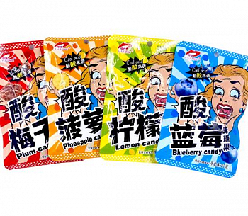 Кислая карамель "Cool Acid" ассорти" 26гр 1шт/20уп